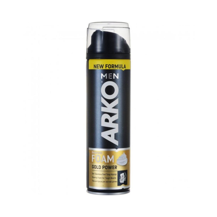Пена для бритья ARKO Gold power 200мл