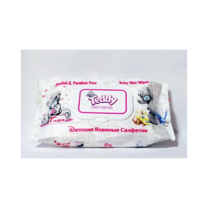 DAFNA Teddy 72 dona nam salfetkalar