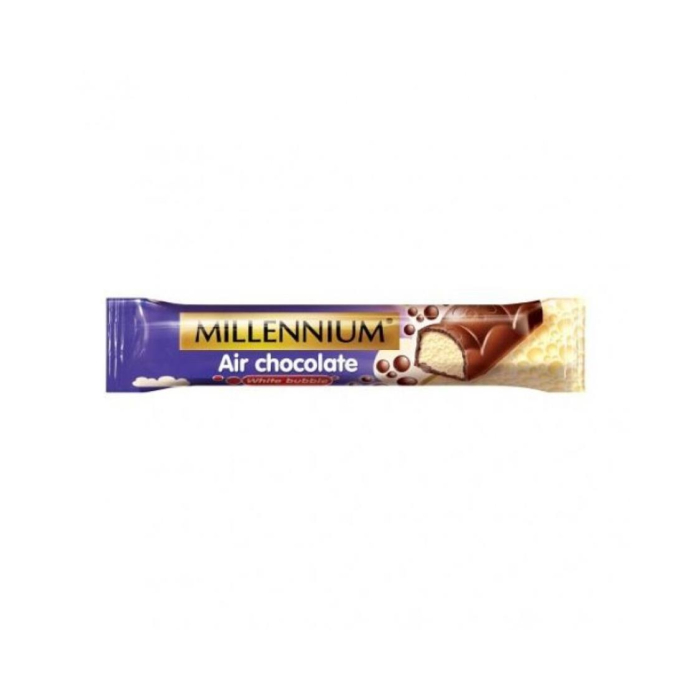 Батончик MILLENNIUM Белый пористый 32гр