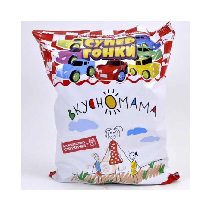 Superqonki-Surpriz makkajo'xori palachkalari 65gr