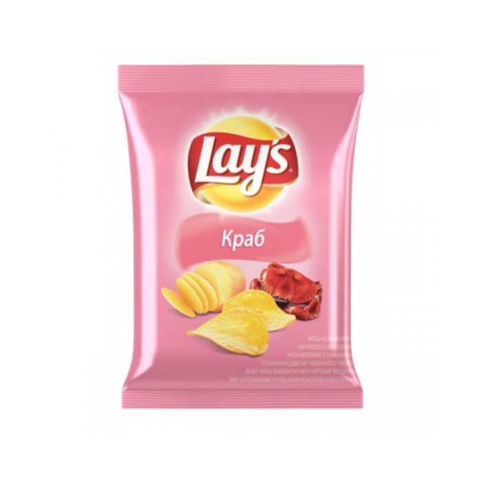 Чипсы LAY'S Краб 90гр