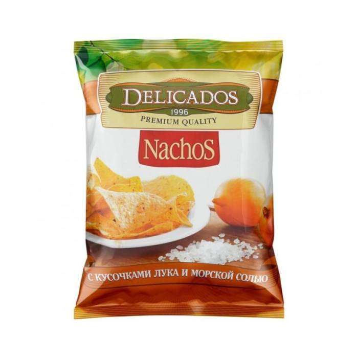 DELICADOS chips with onion pieces 75gr