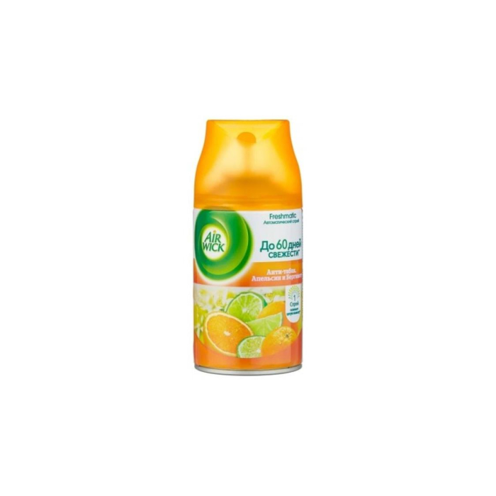 AIRWICK Antitabak Apelsin-Bergamot 250ml o'zgaruvchan balon