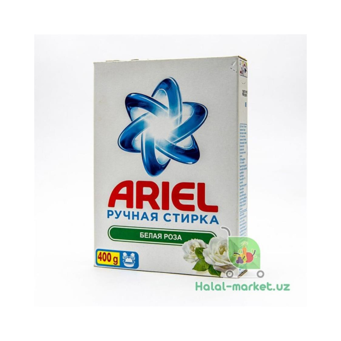 Стир.порошок ARIEL Руч.стир БЕЛАЯ РОЗА 400гр