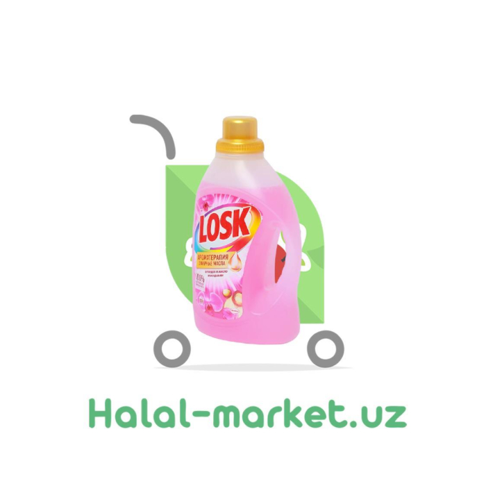 LOSK Orkide va makadamiya yog'i bilan yuvish geli 2,19l