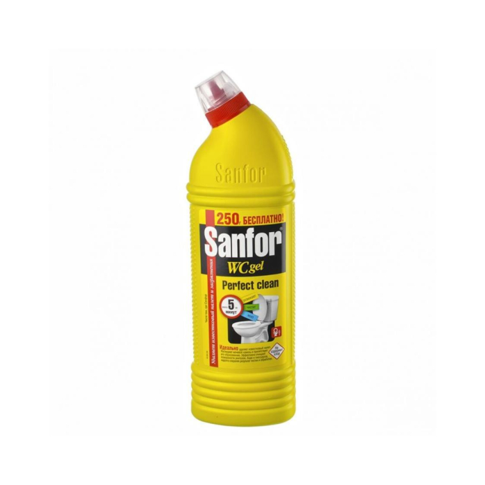 Гель SANFOR WC Лимонная свежесть 1000гр