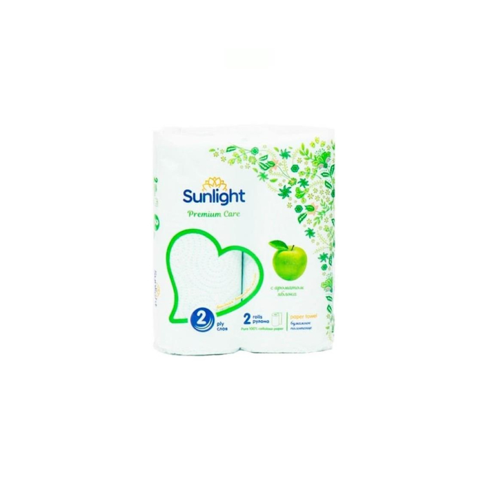 Qog'oz sochiq. SUNLIGHT Olma 2ta rulon 2ta