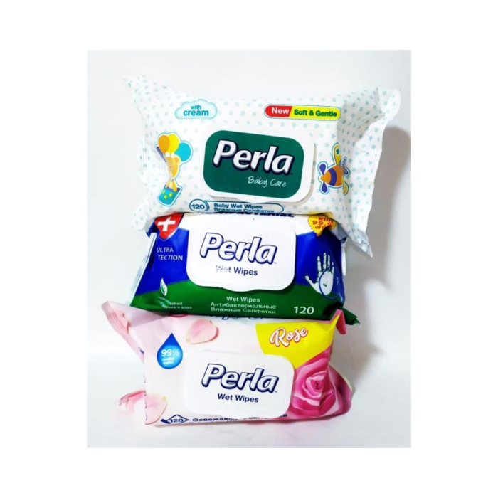 PERLA 120 dona nam salfetkalar