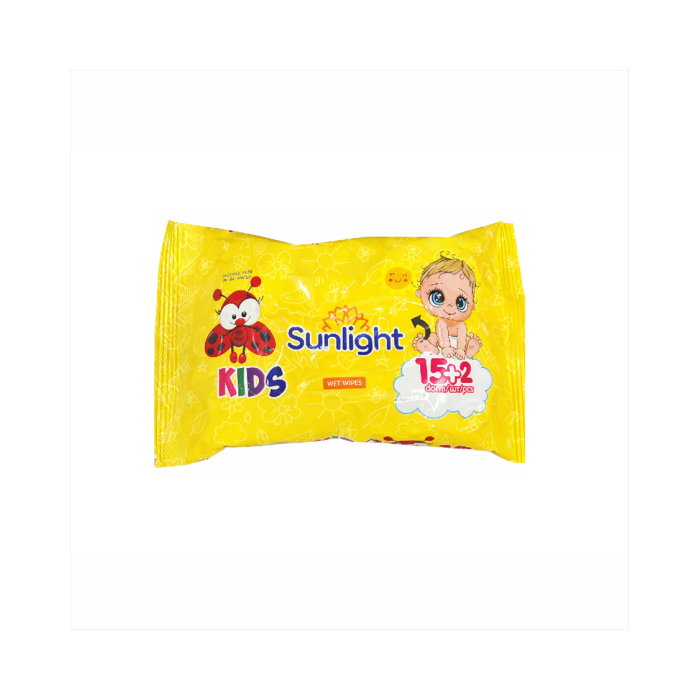 Влаж. салфетки детские Sunlight 15шт
