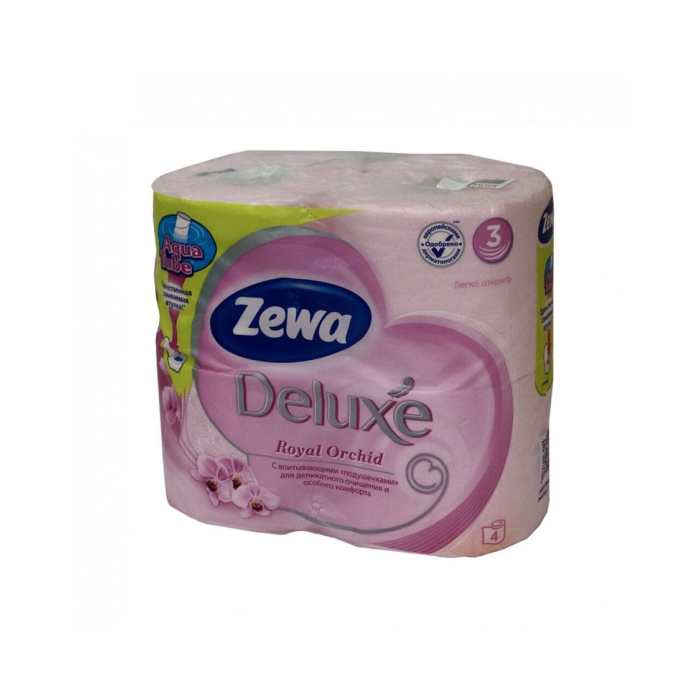 ZEWA DELUXE Orkide 3qat/8ro'l tualet qog'ozi
