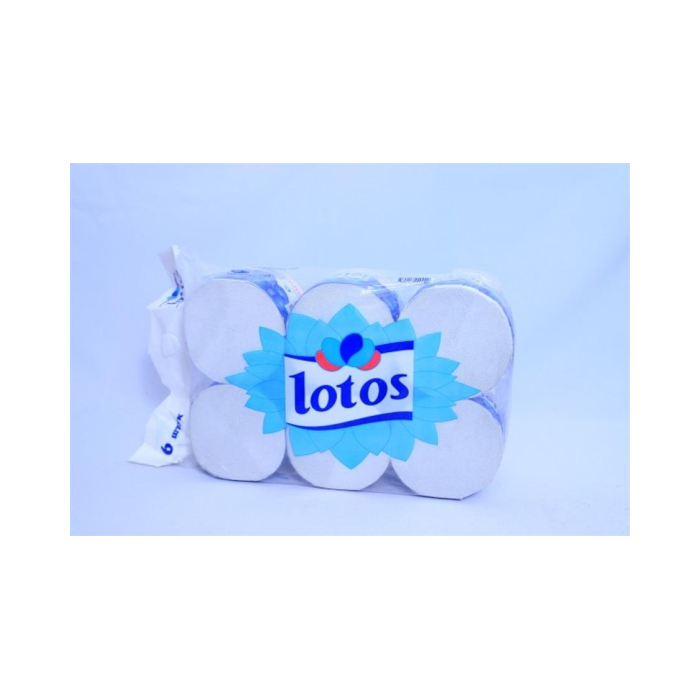 Lotos 6 dona hojatxona qog'ozi