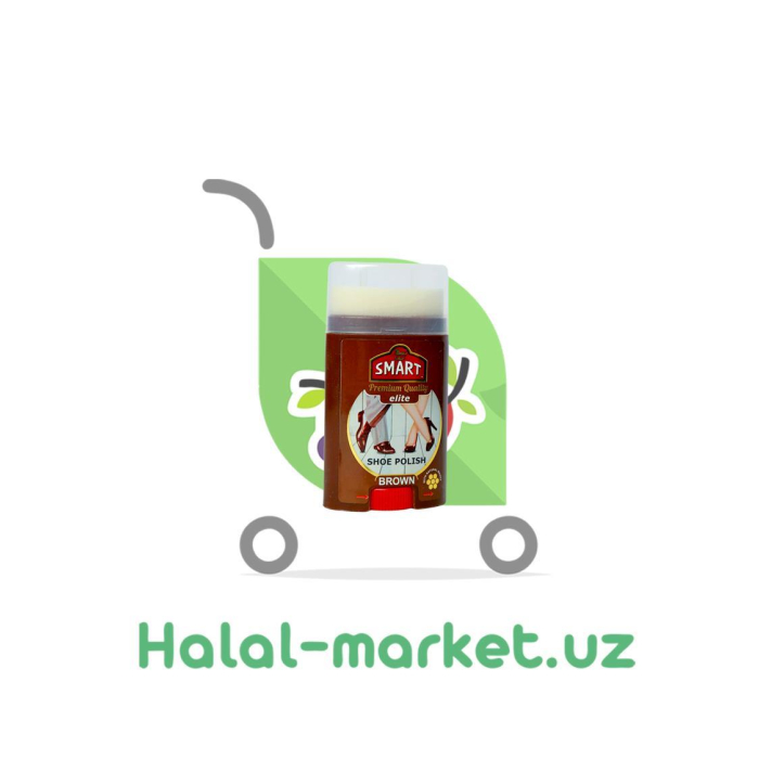 Smart elite krem blesk uchun oyoq kiyimlari jigarrang 60ml