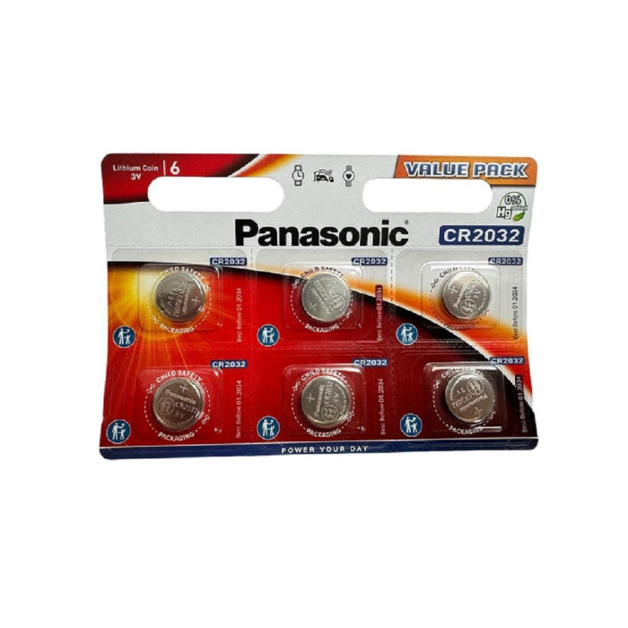 PANASONIC Lithium Coin 3w batareyalar