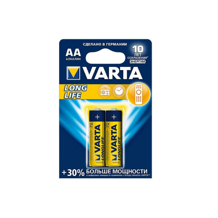 Varta AA 4106 2 dona batareykalar