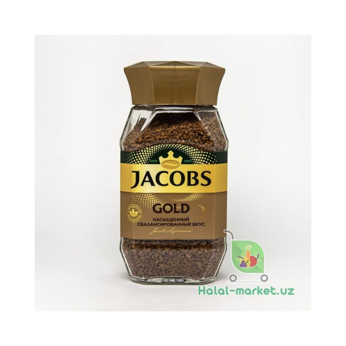 JACOBS GOLD 190гр eriydigan qahva