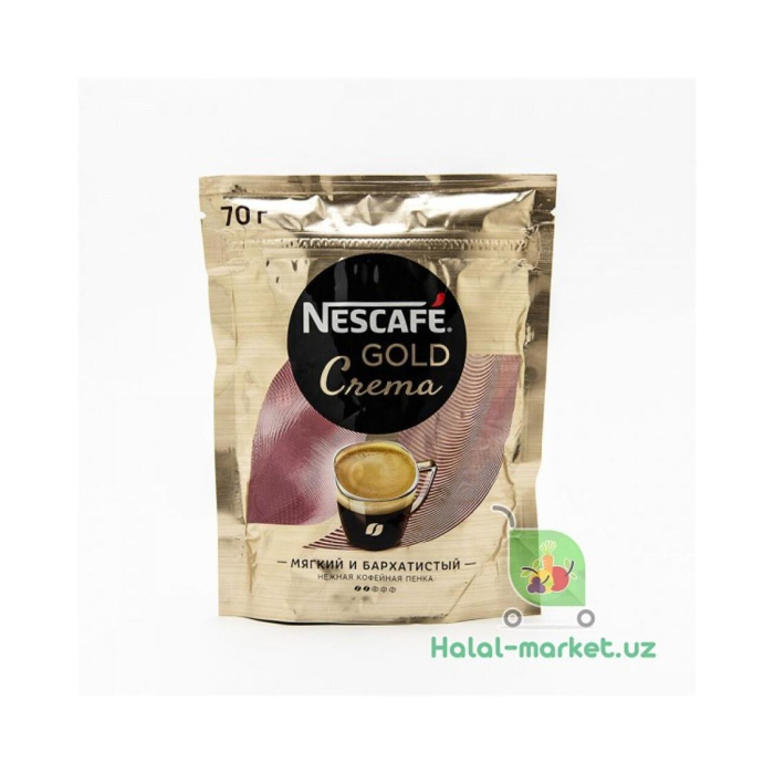 Кофе NESCAFE GOLD CREMA м/у 70гр