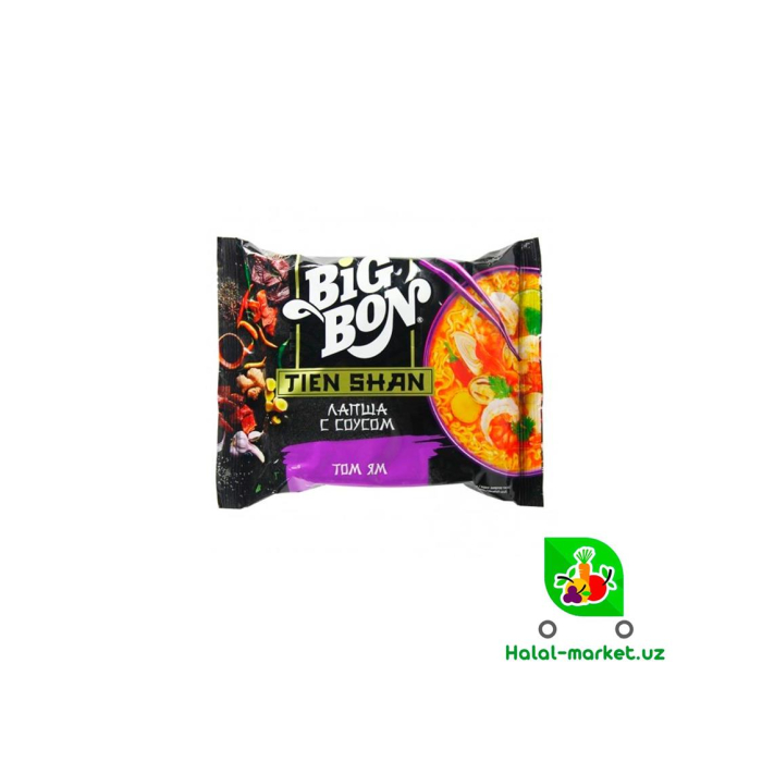 Лапша BIGBON Том-Ям 85гр