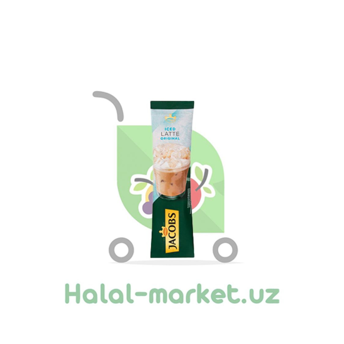 JACOBS ICED LATTE ORIGINAL 21.5гр qahvasi