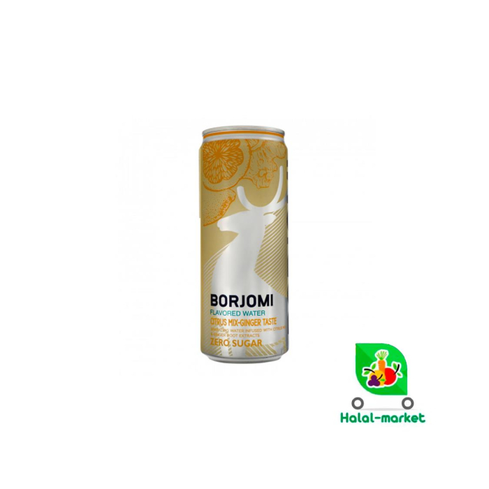 BORJOMI Citrus Mix Ginger Tasty 0,33l J/Б suv