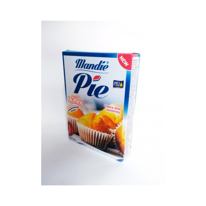 MANDIE PIE Muffins vanil 350gr uchun pishirish aralashmasi