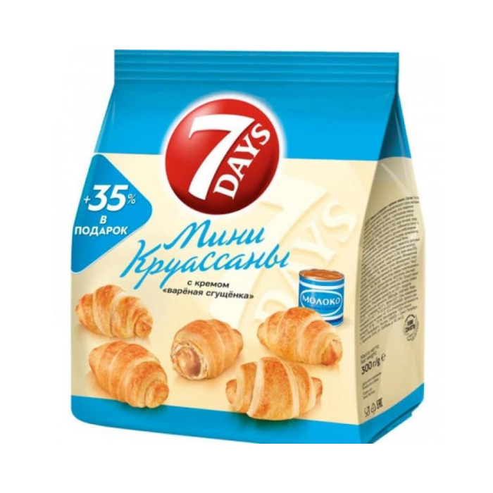 7DAYS Круассан Сгущенка 300гр