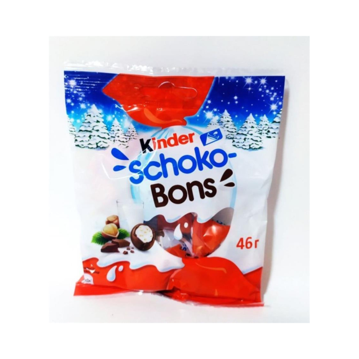 Шок.конфета kinder schoko bons 46гр