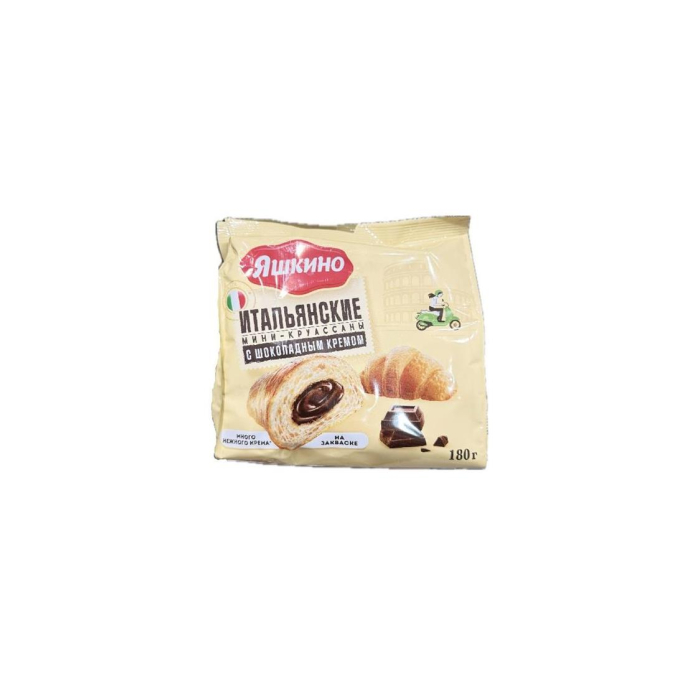 Mini kruassanlar YASHKINO Shokoladli krem bilan 180g