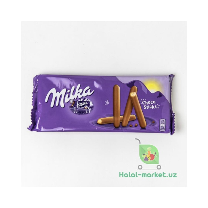 MILKA STICKS 112g shokoladli tayoqchalar