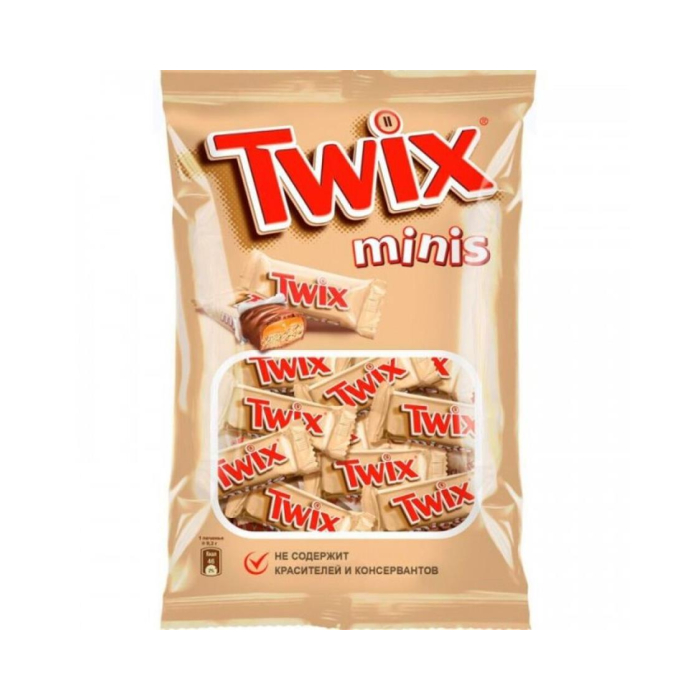 Шоколад TWIX MINIS 184гр