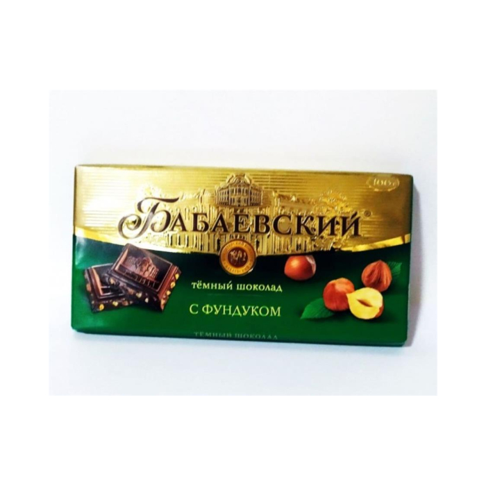BABAIEVSKY shokoladi yong'oq bilan 100gr