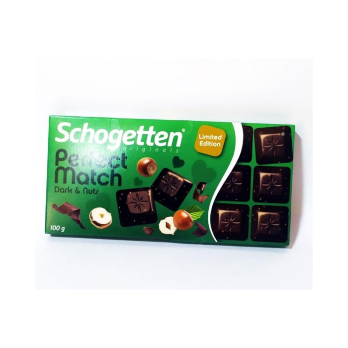 SCHOGETTEN DARK 100гр shokoladli plitka