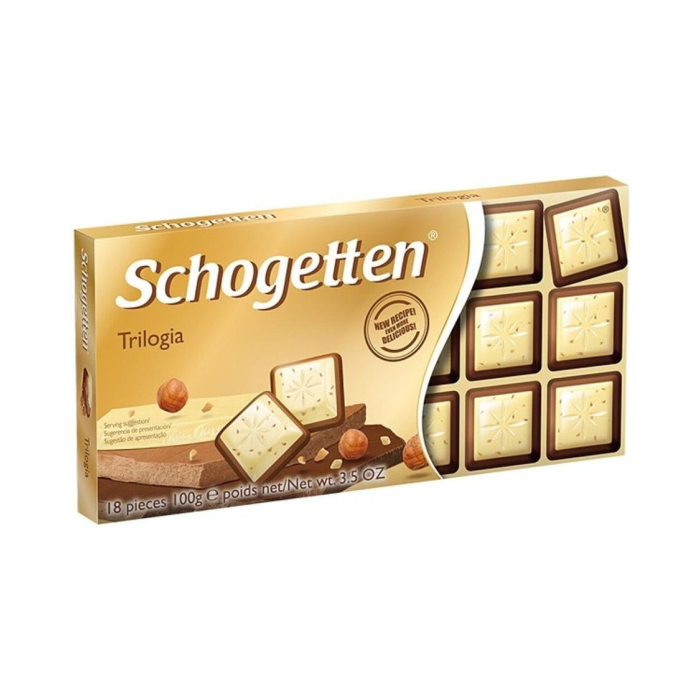 SCHOGETTEN DARK TRILOGIYA 100гр shokoladli plitka
