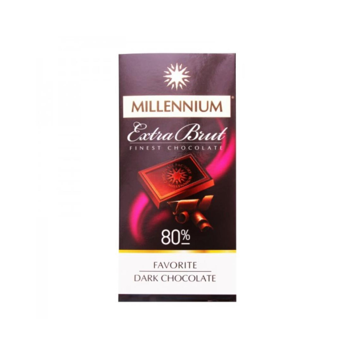 MILLENNIUM FAVORITE DARK BRUT EXTRA 100гр shokolad