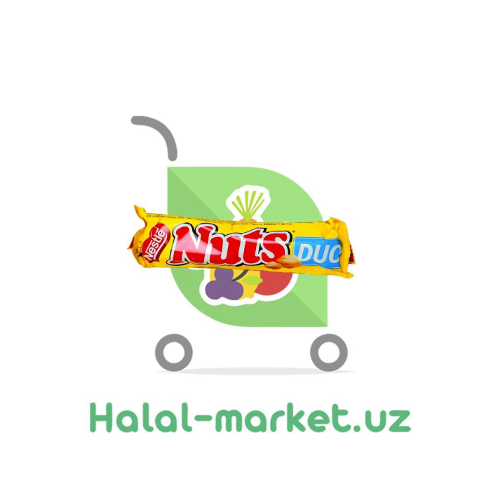 NUTS DUO CRUNCH shokolad 60gr