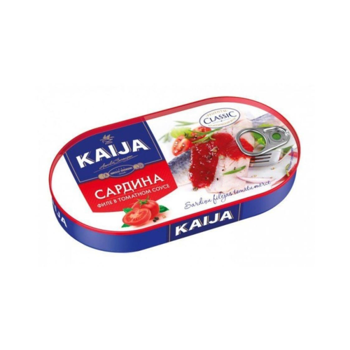 Сардина филе KAIJA в томатном соусе 170гр