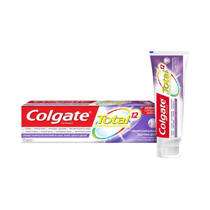 Tish/pasta COLGATE TOTAL professional oqartirish 75ml