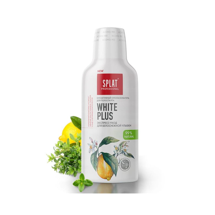 SPLAT White plus 275ml og'zi chayqovchi