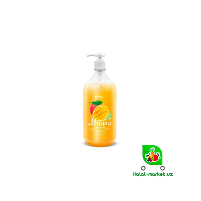 Suvli sabun MILANA Mango va Limun 1000ml