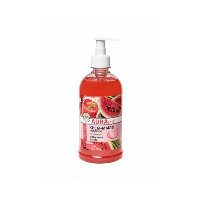 Suvli sabun AURA Qovunli fres 500ml