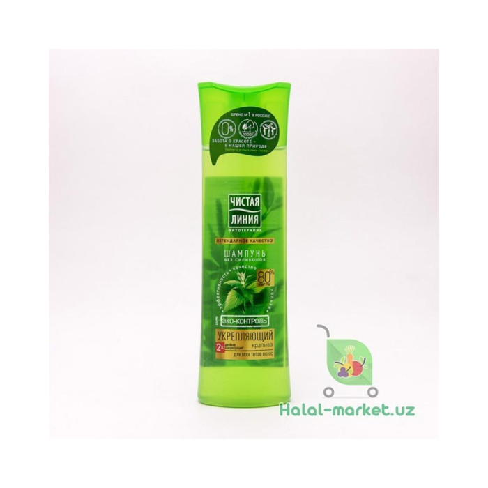 CHISTAYA LINYA Shampun Qirqichqon 400ml