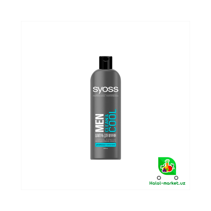 Syoss Clean & cool shampuni 450ml
