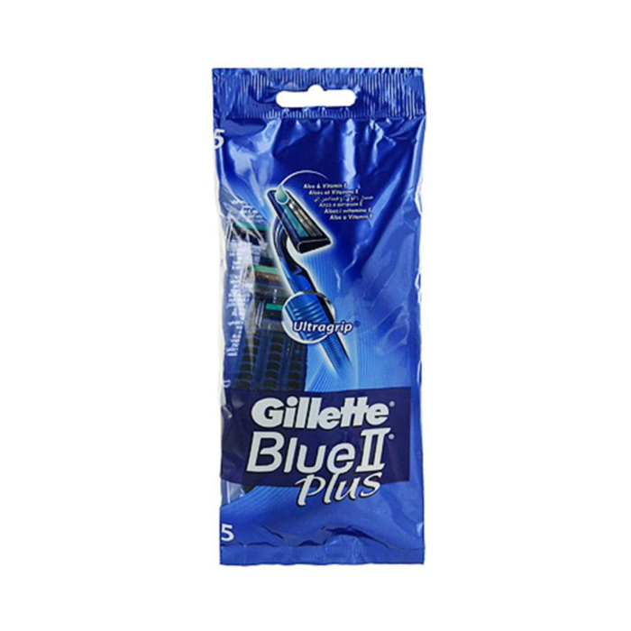 GILLETTE Blue 2 Plus (5 dona) bir martalik mashina