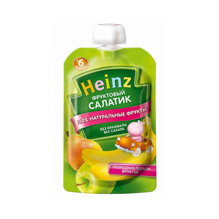 Пюре HEINZ Фруктовый Салатик 100гр