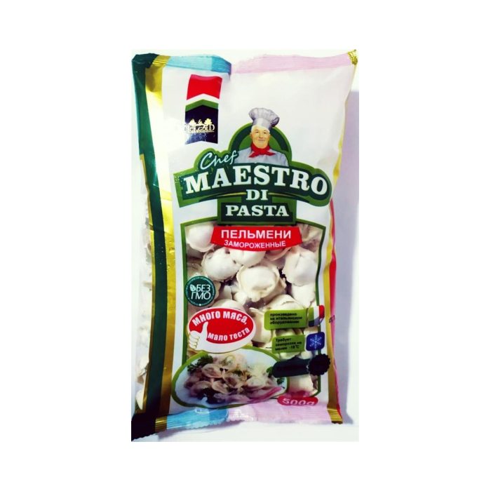 MAESTRO 500gr mol go'shtli pel'menlar