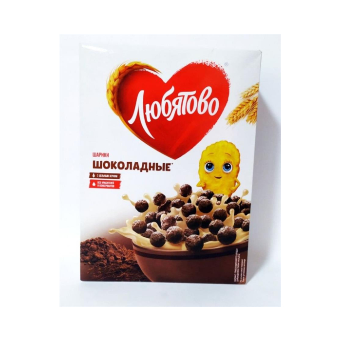 LYUBYATOVO Shokoladli to'plar 250gr qutida