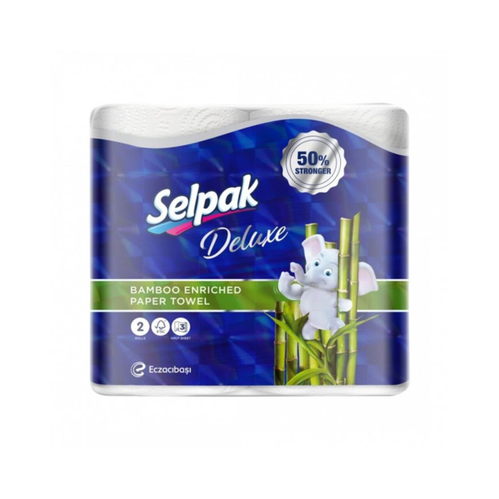 BAMBOO SELPAK 2rol qog'oz sochiqlari