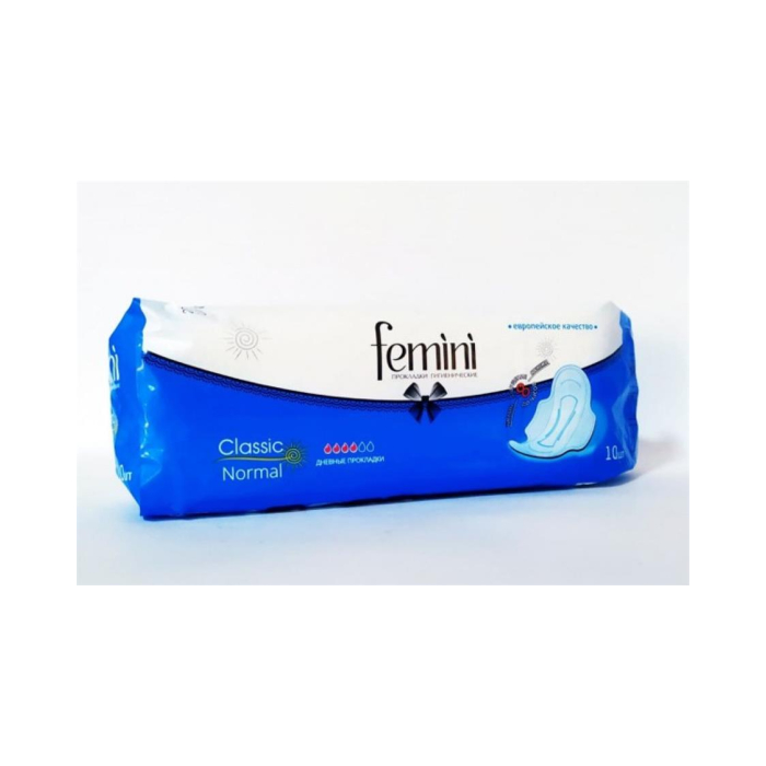 FEMENI classic normal 10 dona prokladkalar