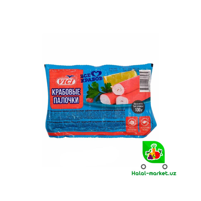 VICI Qisqichbaqalar tayoqchalari 100gr Imitatsiya