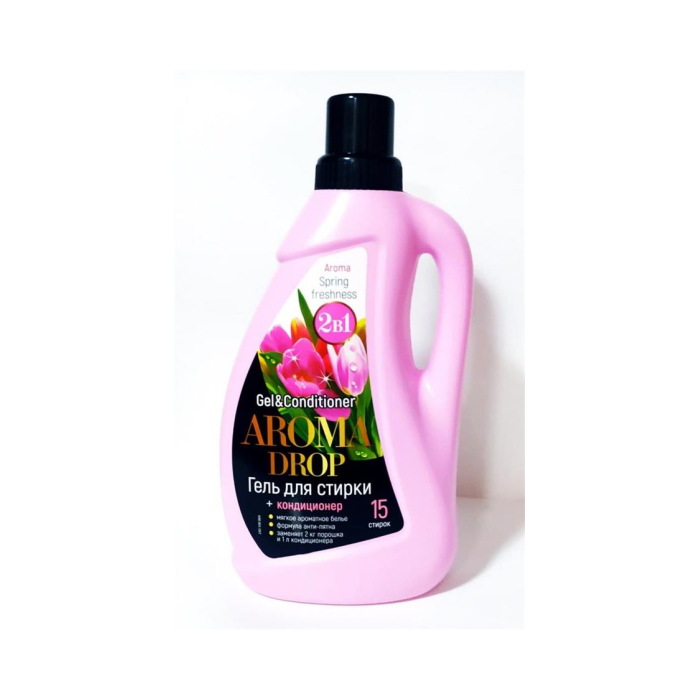 Гель для стирки AROMA DROP 2в1 Весенняя свежесть 1000гр