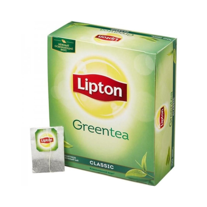 Чай зеленый LIPTON 100пак